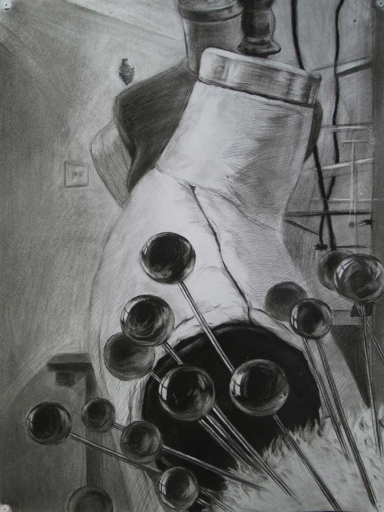 设计素描训练成果1