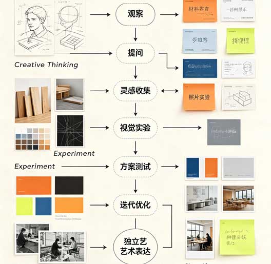 艺术留学作品集创意思考能力